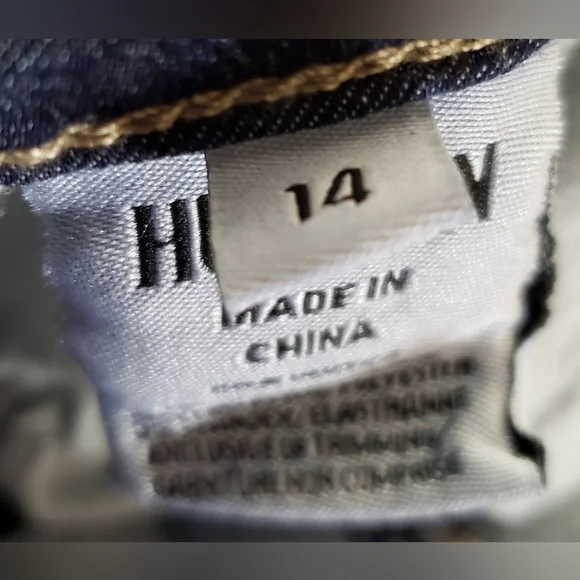 Hudson Jeans Kid's Blue Jeans Size 14 - Picture 4 of 7